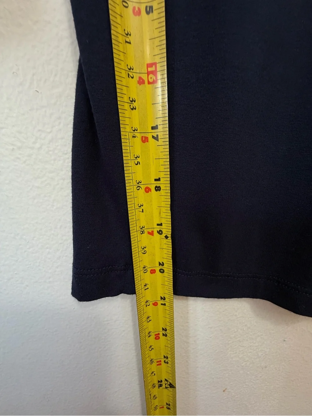 Eileen Fisher Navy Viscose Jersey Wide Leg Jumpsuit XL Made in USA